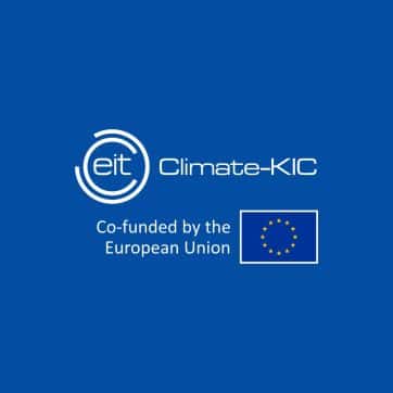 EIT 168极速塞车开奖网 Climate-KIC Blue Background